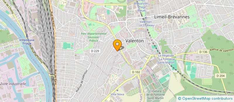 localisation de l'entreprise AGILE RENOVATION à VALENTON