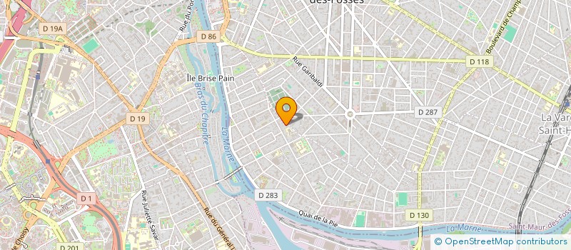 localisation de l'entreprise AGILE SERVICES à SAINT-MAUR-DES-FOSSES