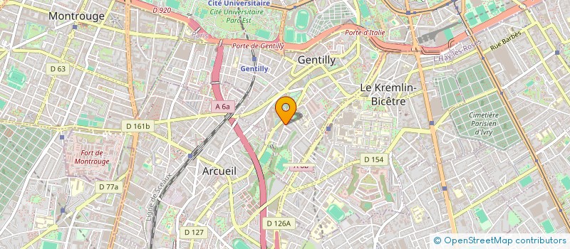 localisation de l'entreprise AGILECH  GENTILLY