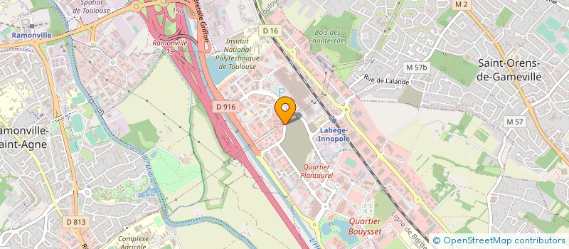 localisation de l'entreprise AGILEO SOLUTIONS  TOULOUSE