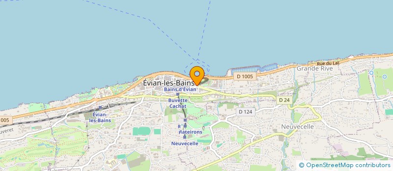 localisation de l'entreprise AGILES  EVIAN-LES-BAINS