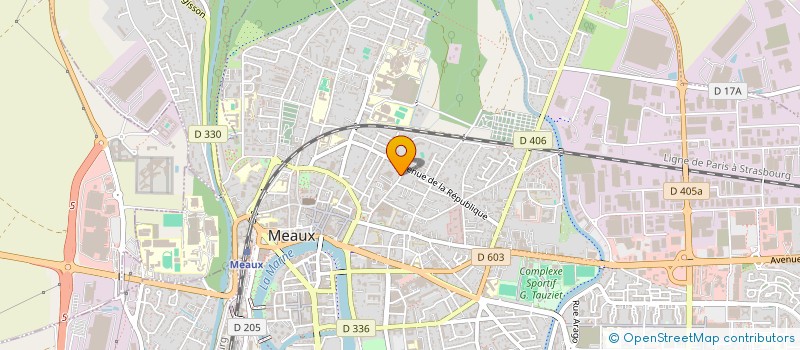 localisation de l'entreprise AGILIDEV à MEAUX