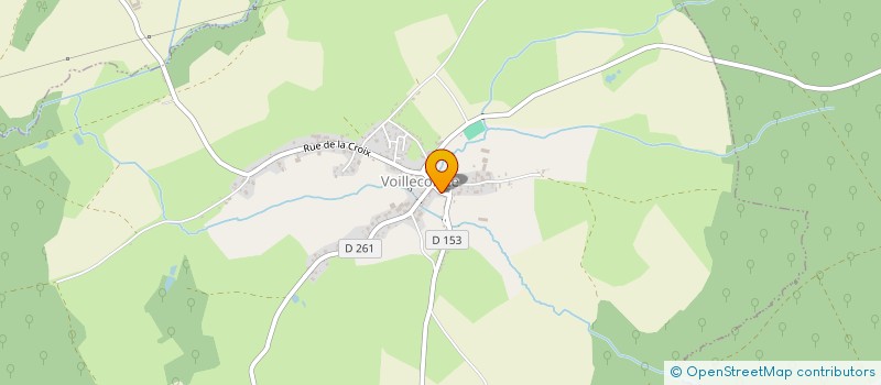 localisation de l'entreprise AGILINK à VOILLECOMTE