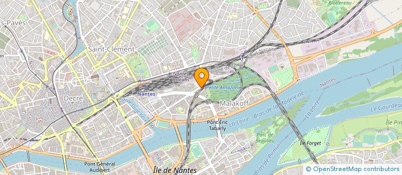 localisation de l'entreprise AGILINNOV' à NANTES