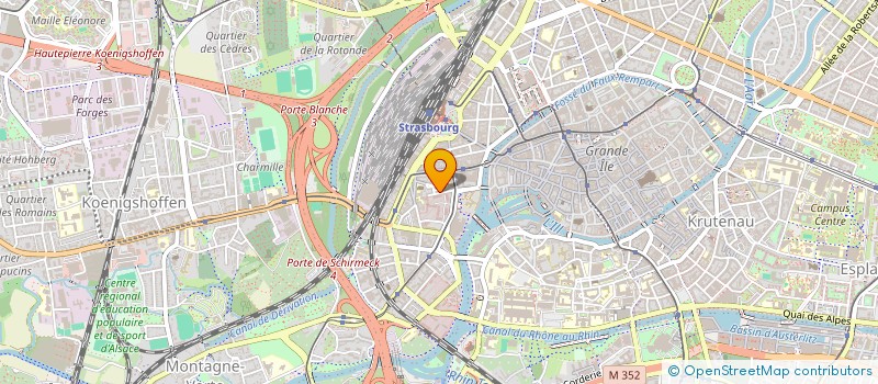 localisation de l'entreprise AGILISMART à STRASBOURG