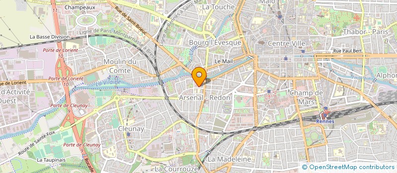 localisation de l'entreprise AGILIT  RENNES