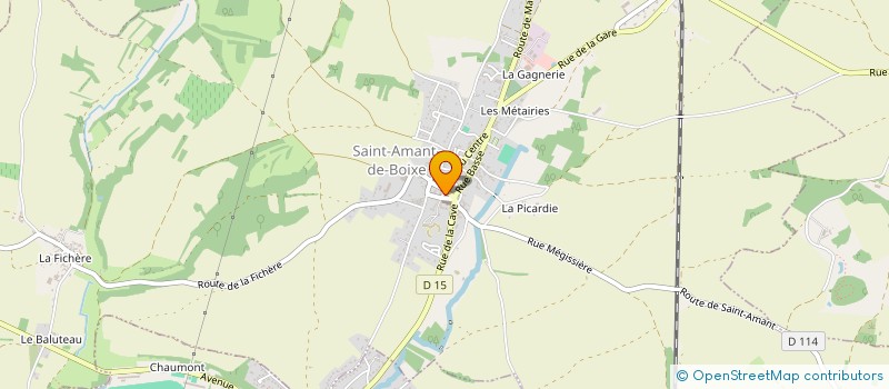 localisation de l'entreprise AGILITY CLUB DES VALLEES à MONTIGNAC-CHARENTE