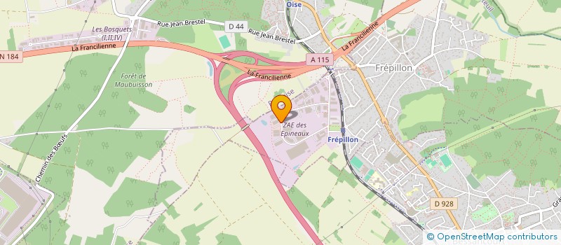 localisation de l'entreprise AGILITY FINANCE  FREPILLON