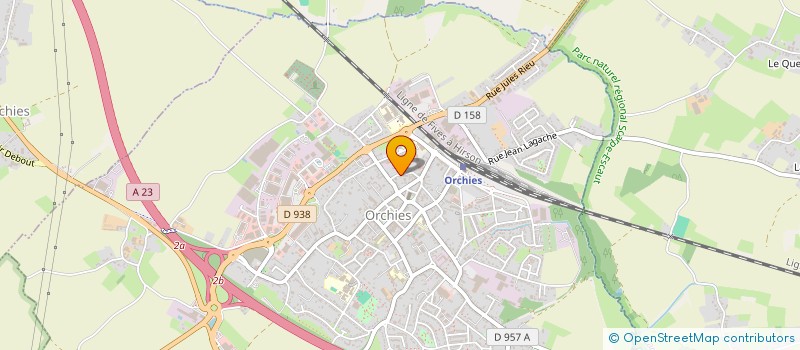 localisation de l'entreprise AGILITY IMMOBILIER à BOUVIGNIES
