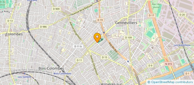 localisation de l'entreprise AGILITY PARTNERS à ASNIERES-SUR-SEINE