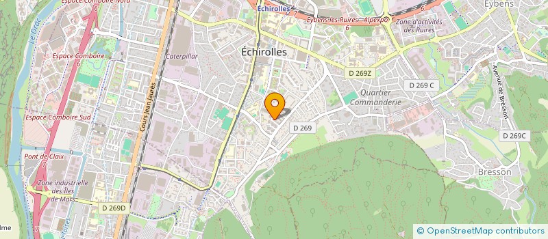 localisation de l'entreprise AGILITY RH à ECHIROLLES