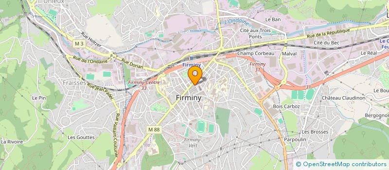 localisation de l'entreprise AGILL INVESTISSEMENTS  FIRMINY