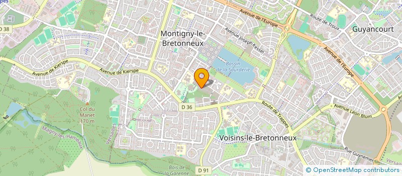 localisation de l'entreprise AGILLIUMENG  VOISINS-LE-BRETONNEUX