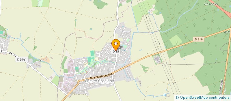 localisation de l'entreprise AGILOC  CHEVRY-COSSIGNY