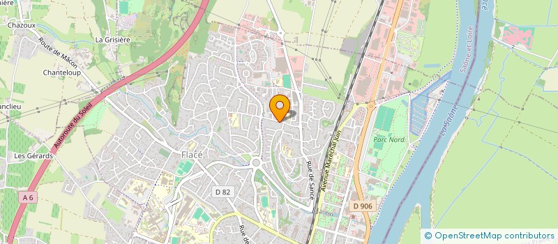 localisation de l'entreprise AGILSEN à MACON