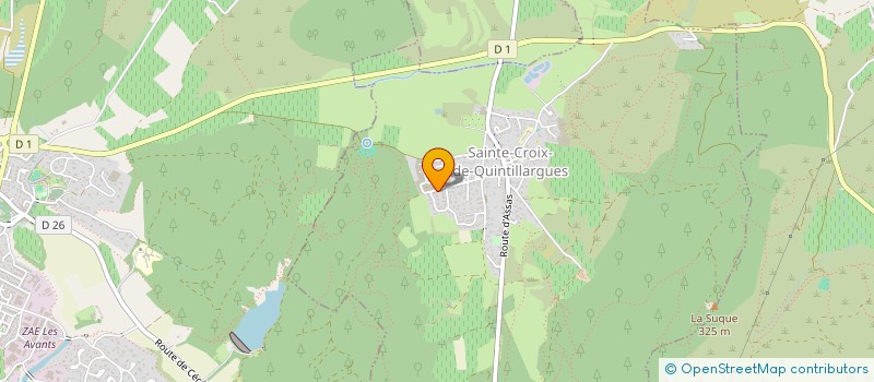 localisation de l'entreprise AGILYSK  SAINTE-CROIX-DE-QUINTILLARGUES