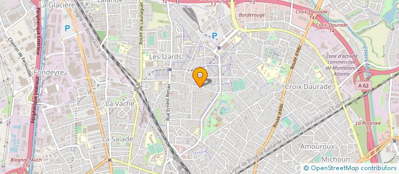 localisation de l'entreprise AGIMO à TOULOUSE