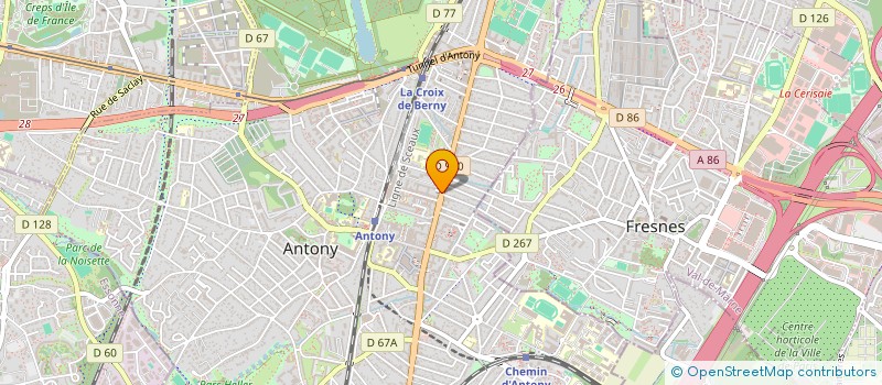 localisation de l'entreprise AGIMO PLUS à ANTONY