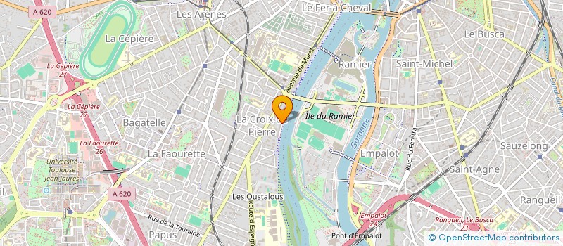 localisation de l'entreprise AGIMOD à TOULOUSE