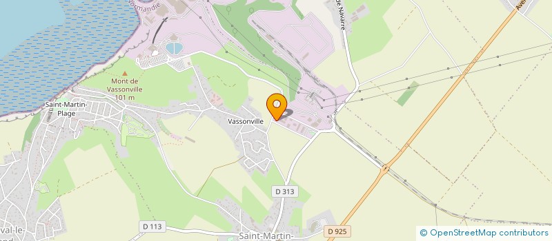 localisation de l'entreprise AGINEX à PETIT-CAUX