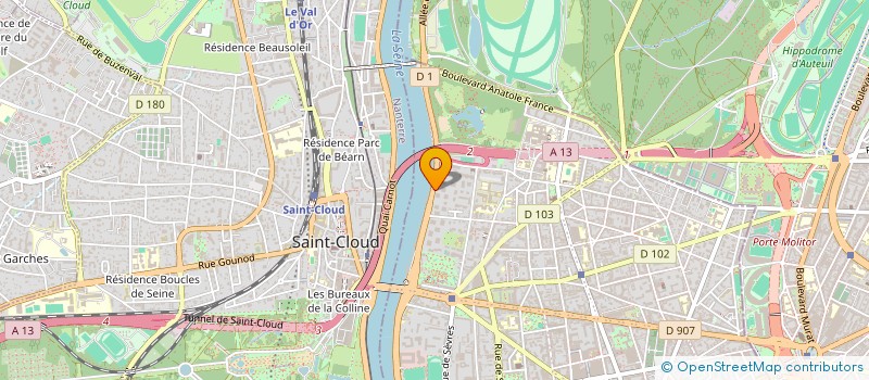 localisation de l'entreprise AGION à BOULOGNE BILLANCOURT