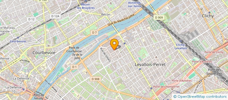 localisation de l'entreprise AGIOR MONTMORENCY à LEVALLOIS-PERRET
