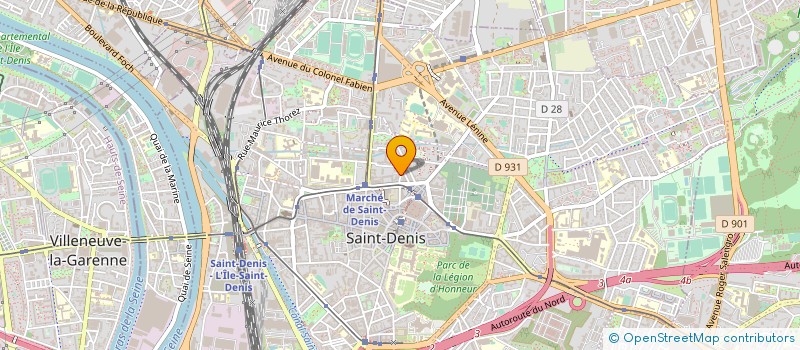 localisation de l'entreprise AGIP SECURITE à SAINT-DENIS
