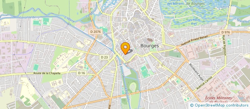 localisation de l'entreprise AGIR à BOURGES
