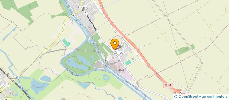 localisation de l'entreprise AGIR  OMEY