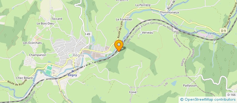 localisation de l'entreprise AGIR  REGNY