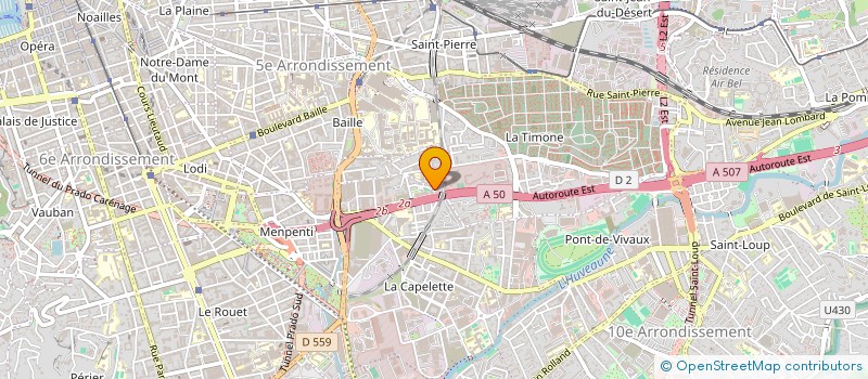 localisation de l'entreprise AGIR ARTS GRAPH IMAGES REALISA à MARSEILLE
