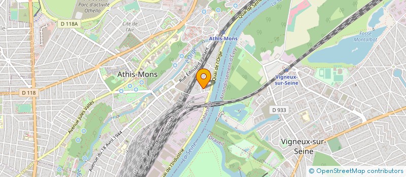 localisation de l'entreprise AGIR COMMUNIC MOTIVAT EDUCAT ENSEIGNE à ATHIS-MONS