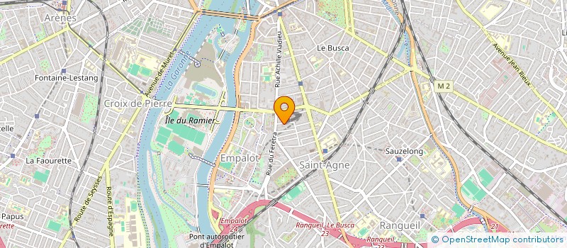 localisation de l'entreprise AGIR CONSEILLER TRAVAILLER UNIFIER PREVENIR SUD OUEST  TOULOUSE