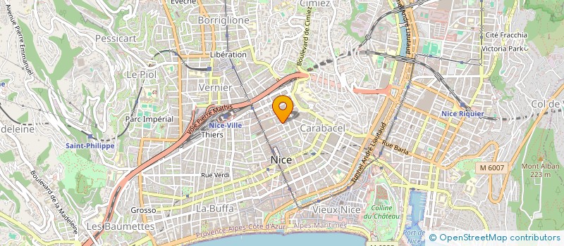 localisation de l'entreprise AGIR CONSULTING à NICE