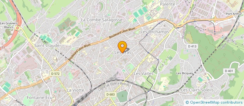 localisation de l'entreprise AGIR CONTRE LA SOIF à BESANCON