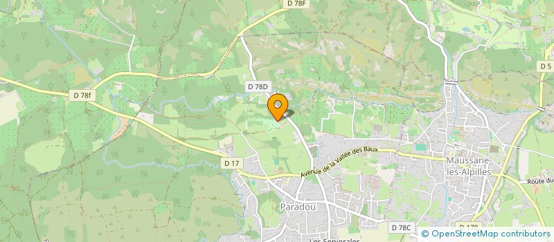 localisation de l'entreprise AGIR CONTRE LE CANCER EN PAYS D ARLES  PARADOU