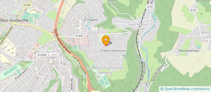 localisation de l'entreprise AGIR DECO à SAINT-MARTIN-DU-VIVIER