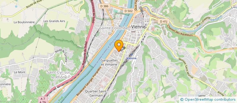 localisation de l'entreprise AGIR EN CITOYEN  VIENNE