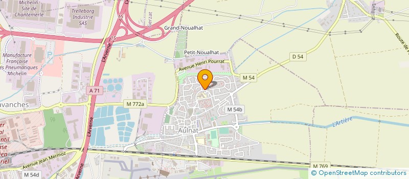 localisation de l'entreprise AGIR ENSEMBLE  AULNAT