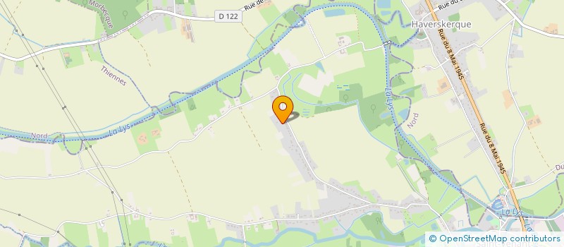 localisation de l'entreprise AGIR ENSEMBLE  SAINT-VENANT