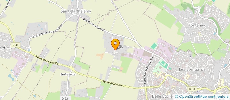 localisation de l'entreprise AGIR ENSEMBLE CONTRE LE MELANOME (PREVENTTON DES CANCERS DE LA PEAU) à MONTIVILLIERS