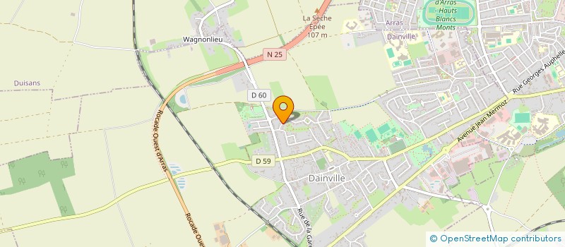 localisation de l'entreprise AGIR ENSEMBLE POUR DAINVILLE  DAINVILLE