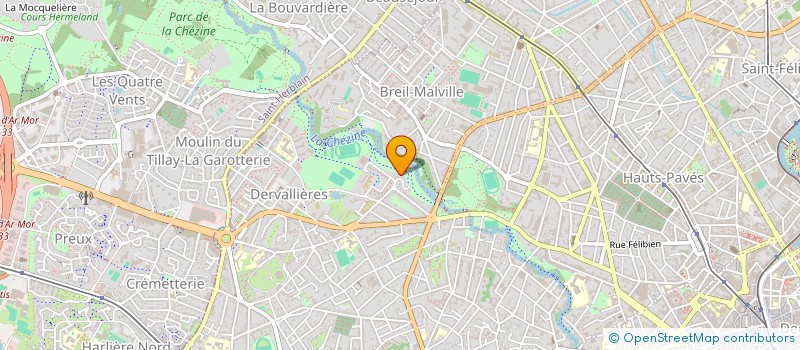 localisation de l'entreprise AGIR ENSEMBLE POUR LA SANTE ET L'AIDE SOCIALE à NANTES