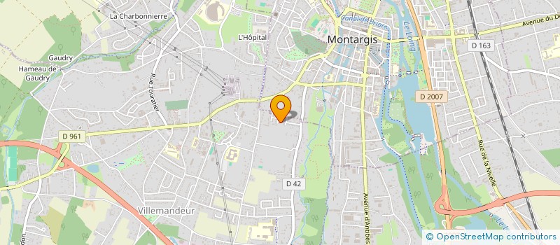 localisation de l'entreprise AGIR ENSEMBLE POUR VILLEMANDEUR à VILLEMANDEUR