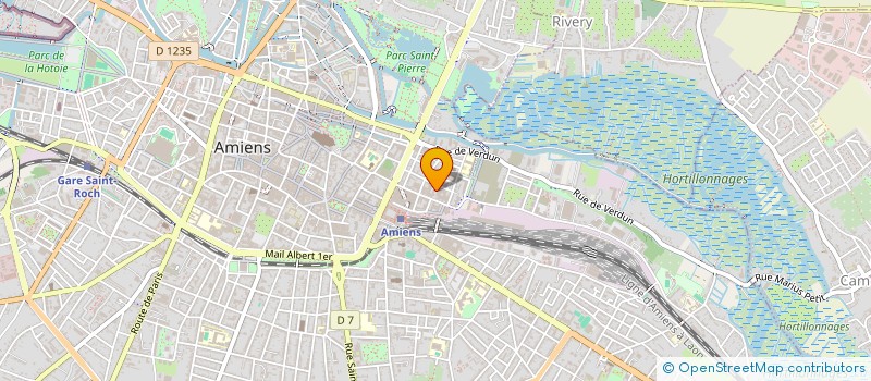 localisation de l'entreprise AGIR ENSEMBLE - SOLIDARITE ET REINSERTION  AMIENS