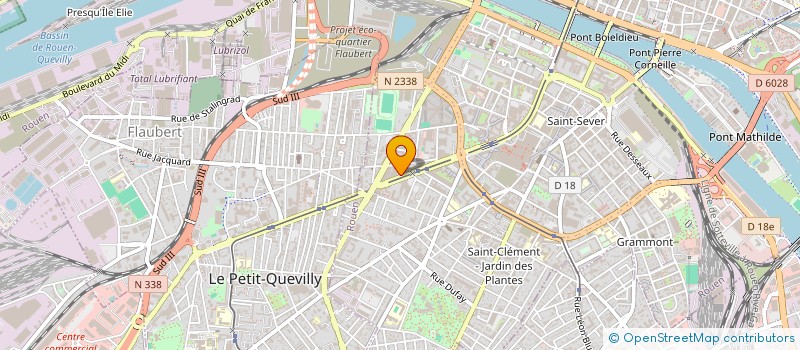 localisation de l'entreprise AGIR ET REUSSIR  ROUEN