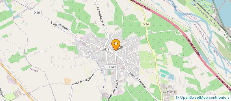 localisation de l'entreprise AGIR FRANCE à CABANNES