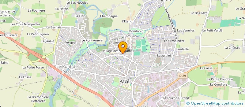 localisation de l'entreprise AGIR GESTION  PACE
