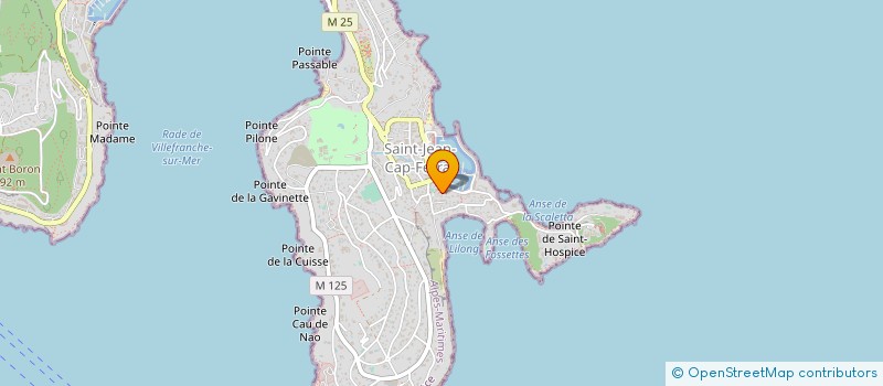 localisation de l'entreprise AGIR HABITAT  SAINT-JEAN-CAP-FERRAT