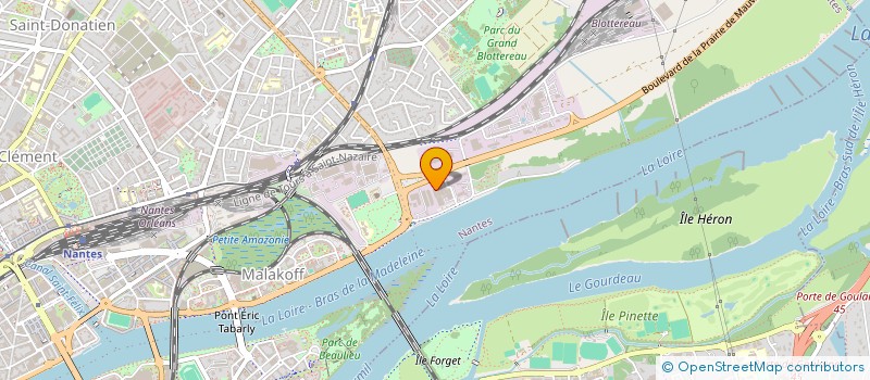 localisation de l'entreprise AGIR ICI ET LA-BAS  NANTES